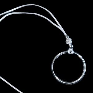 Paparazzi Bling into Focus Silver Necklace with Matching Rhinestone Earrings